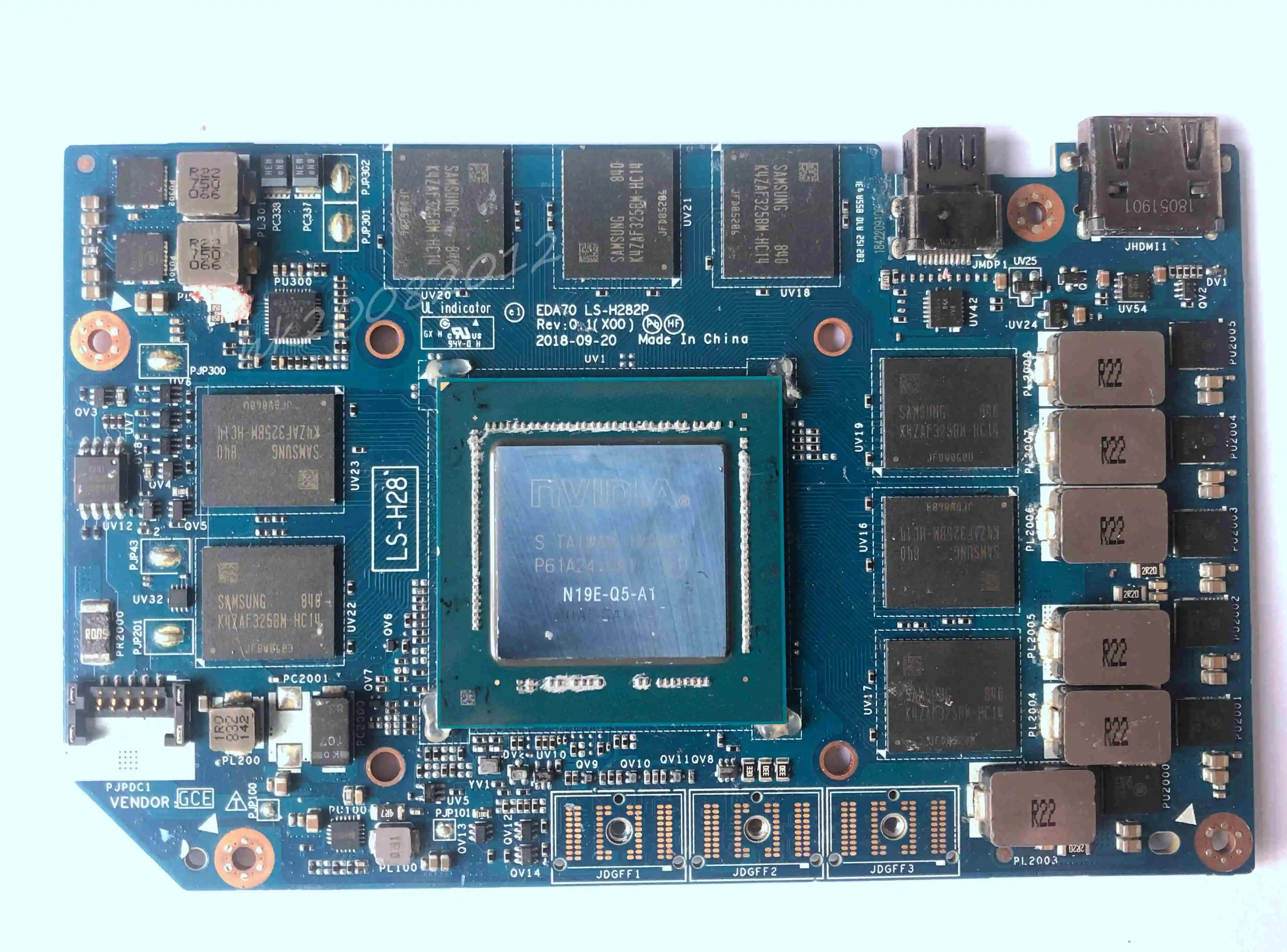 Nuovo Per Dell Precision 7730 7740 Per Scheda Grafica Video Nvidia Quadro Rtx 3000 6Gb Rtx5000 16Gb Gddr6 N19E-Q1-Ka-A1 N19E-Q5-A1