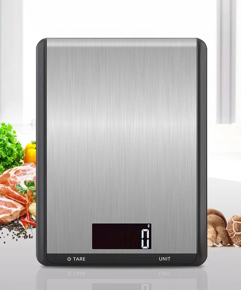 5kg Kitchen Scale Multi Function Electronic Scales Weighing Scale Food Diet Balance Measuring