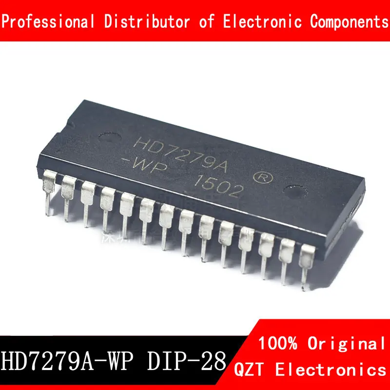 5pcs/lot HD7279A-WP HD7279A DIP-28 LED Drive Chip new original In Stock 100 pcs lot new ir2183strpbf ir2183s ir2183 door drive chip patch sop8 original in stock