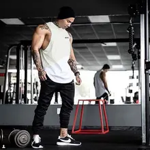 Мышцы Фитнес братья лето Европа и Америка фитнес сервис Беговая база спортивный жилет мужской тренировочный костюм жилет настраиваемый