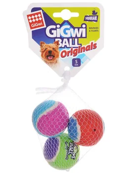 

GIGWI toy for dogs GiGwi Ball Originals three goals with squeaker 4 cm