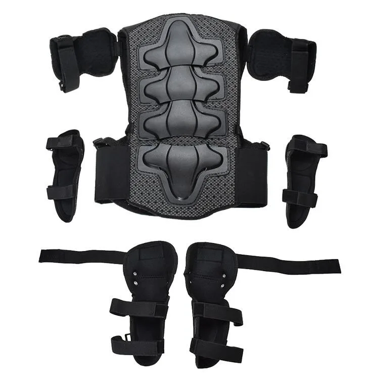 Height 0.85 1.7M Youth Child Motocross Full Body Protective Gear Armor racing Dirt bike Knee Elbow Guard Ski Skate
