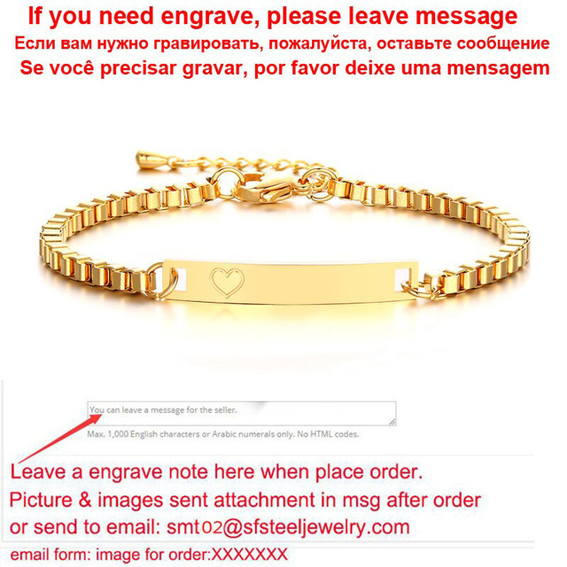Baby Name Bracelet Figaro Chain Smooth Bangle Link Gold Tone No Fade Safty Jewelry 12cm to 15cm