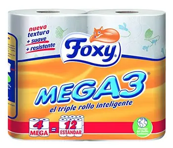 

Foxy Rotoli di Carta da Cucina, Carta Igienica e Fazzoletti - 400 ml