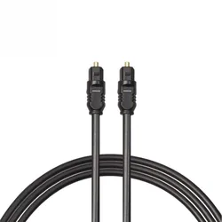 Premium Gold Plated Digital Optical Audio Cable - Various Lengths Available - 10m (Black)