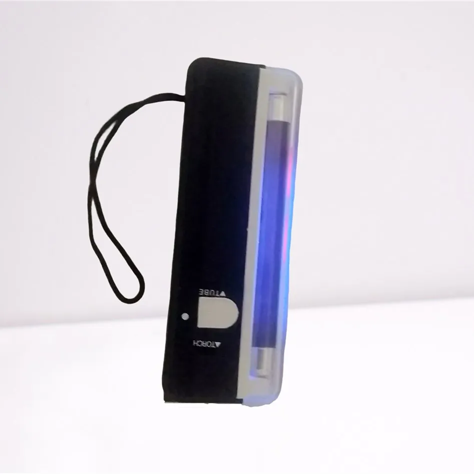 Портативный УФ фонарик Blacklight со встроенным светодиодным фонариком детектор