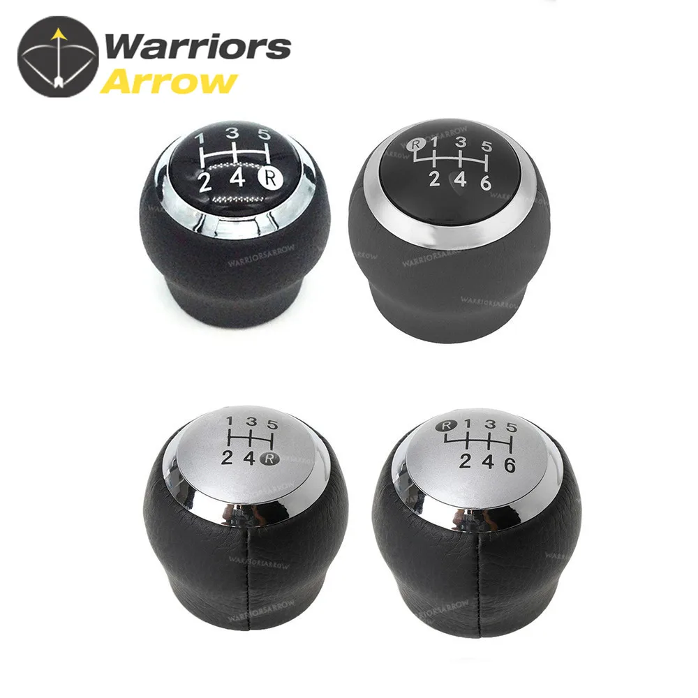 Black-Silver-MT-5-6-Speed-Gear-Shift-Knob-for-TOYOTA-Corolla-1-8MT-2007-2013