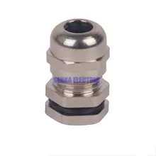 10 шт./лот PG9 водонепроницаемое IP68 никелированное Латунное металлическое уплотнение кабеля Разъем для кабеля 4-8 мм