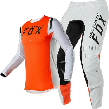 

2020 Delicate Fox Motorbike Motocross Adult Gear Set Combo MX SX Off Road Suit Mens Kit