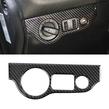 

1pc Car Left Headlight Switch Button Cover Trim Black For Dodge Challenger Charger 2015-2019 Auto Dashboard Switch Button Trim