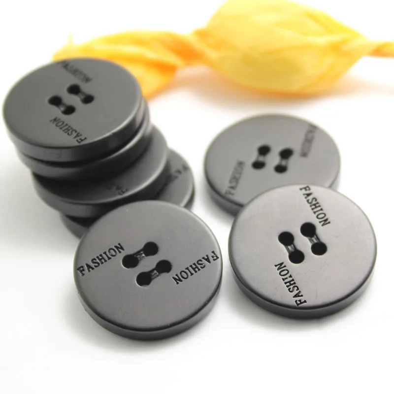 10pcs 10-30mm 4 Holes Resin Coat Buttons For Clothing Sewing Accessories  Shirt Needlework Decorative Knitted Cardigan