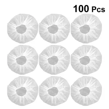 

100pcs Dorctor Nurse Cap Disposable Non-woven fabric Hat Dustproof Workshop Cap Practical Working Cap for Men Women (White)