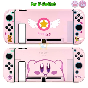 

For NS Switch Joy Con Protective Cover Case Colorful Cute PC Hard Cover Back Shell For Nintendo Switch NS Game Console Accessori