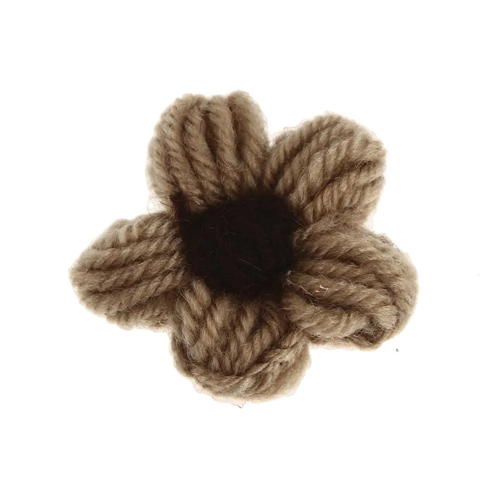 Шерстяная булавка цветок брошь для женщин Девушка сестра Мода свитер джинсовая