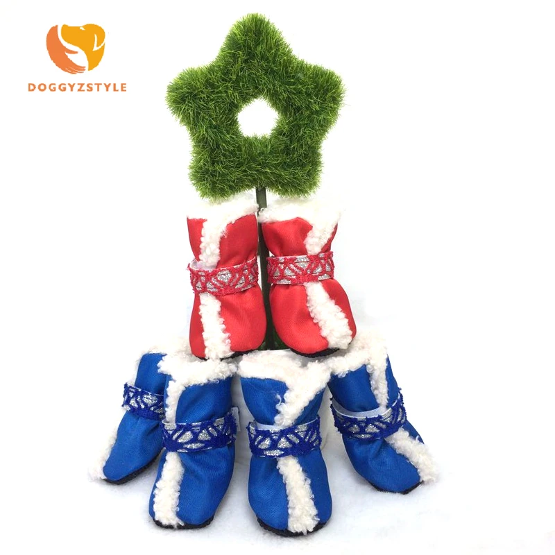 christmas boots for dogs