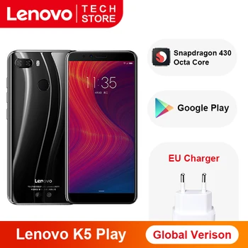 

Original Global Version Lenovo K5 Play 3GB 32GB Smartphone Snapdragon 430 Octa Core Fingerprint 5.7'' inch 18:9 Rear Camera 13MP