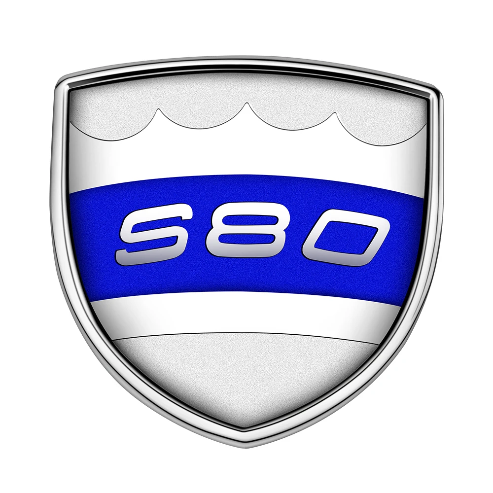 1 20 шт. металлический значок наклейка с именной табличкой для VOLVO S60 S80 S90 V40 V60 V90 XC40