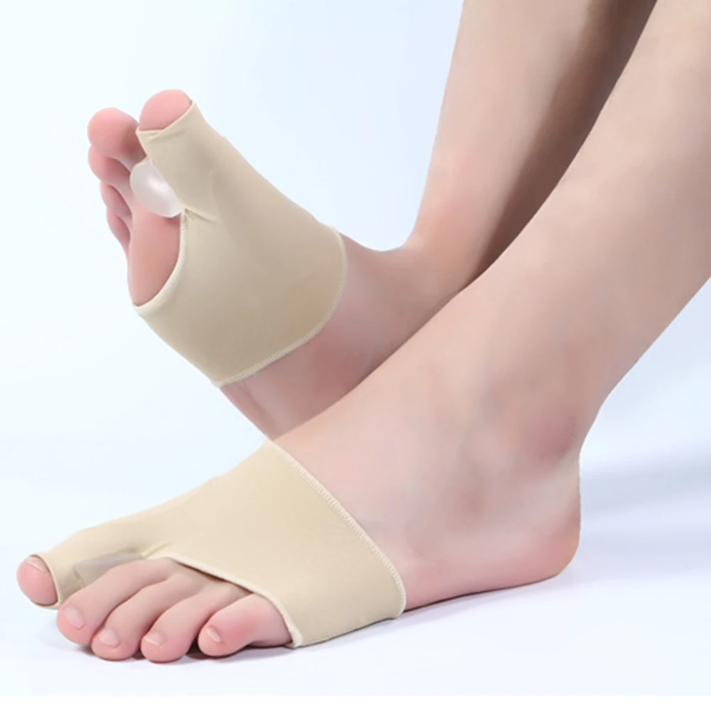 1 пара вальгусных подтяжек Hallux ортопедическая коррекция большого пальца носки корректор для большого пальца Уход за ногами защита от боли снимает кость большого пальца рукав