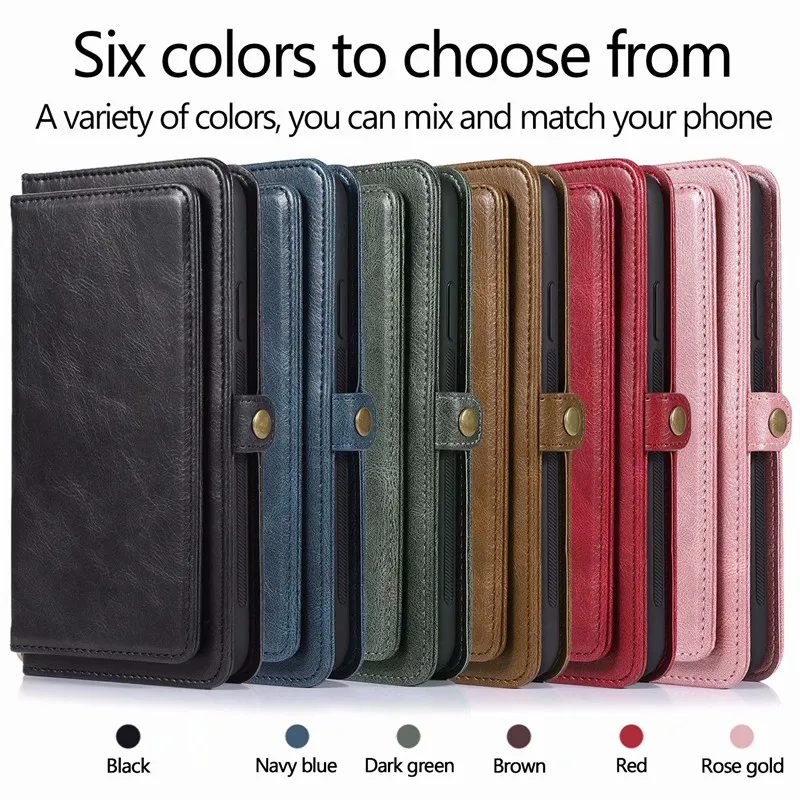 Flip Leather Wallet Case For Samsung (1)