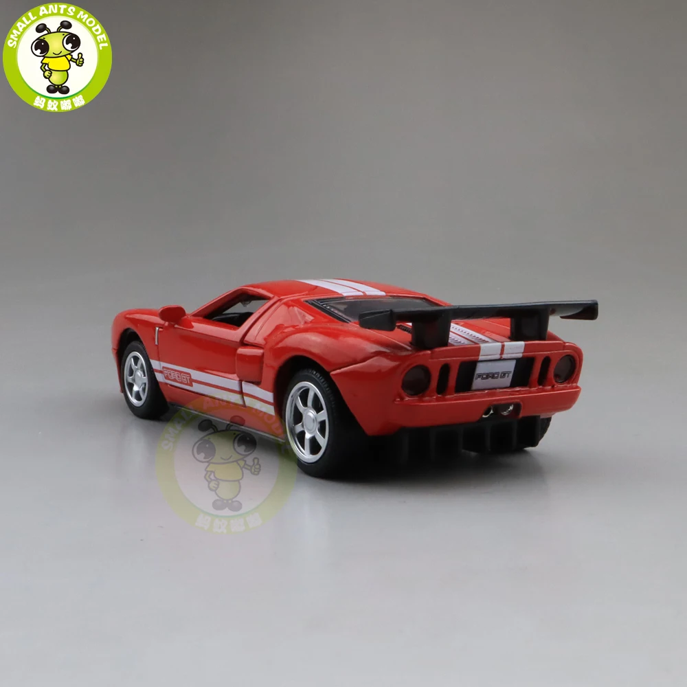 1/32 Ford GT 2006 литая модель автомобиля игрушки для детей Детское звуковое освещение Вытяните назад Подарки для мальчиков девочек