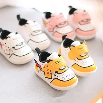 

New Baby Boys First Walkers Cartoon Fashion Girls Sport Shoes Infant Toddler Casual Sneakers
