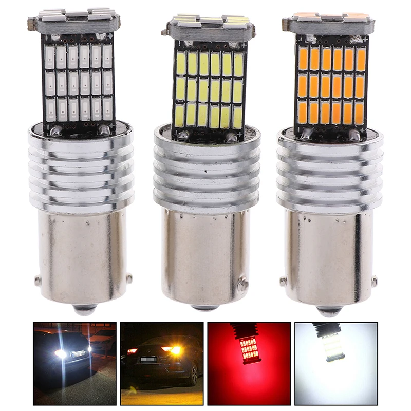 4014 45-smd Led 12v 24 V 1156 Ba15s автомобильная лампа сигнальная Поворотная задний
