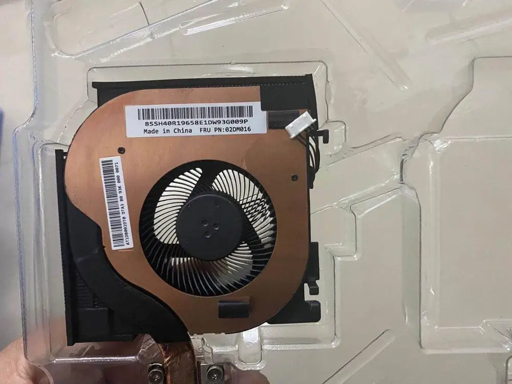 Laptop N19P CPU Cooling Fan Heatsink Assembly Radiator Cooler For Lenovo Thinkpad P53 02DM016 02DM017