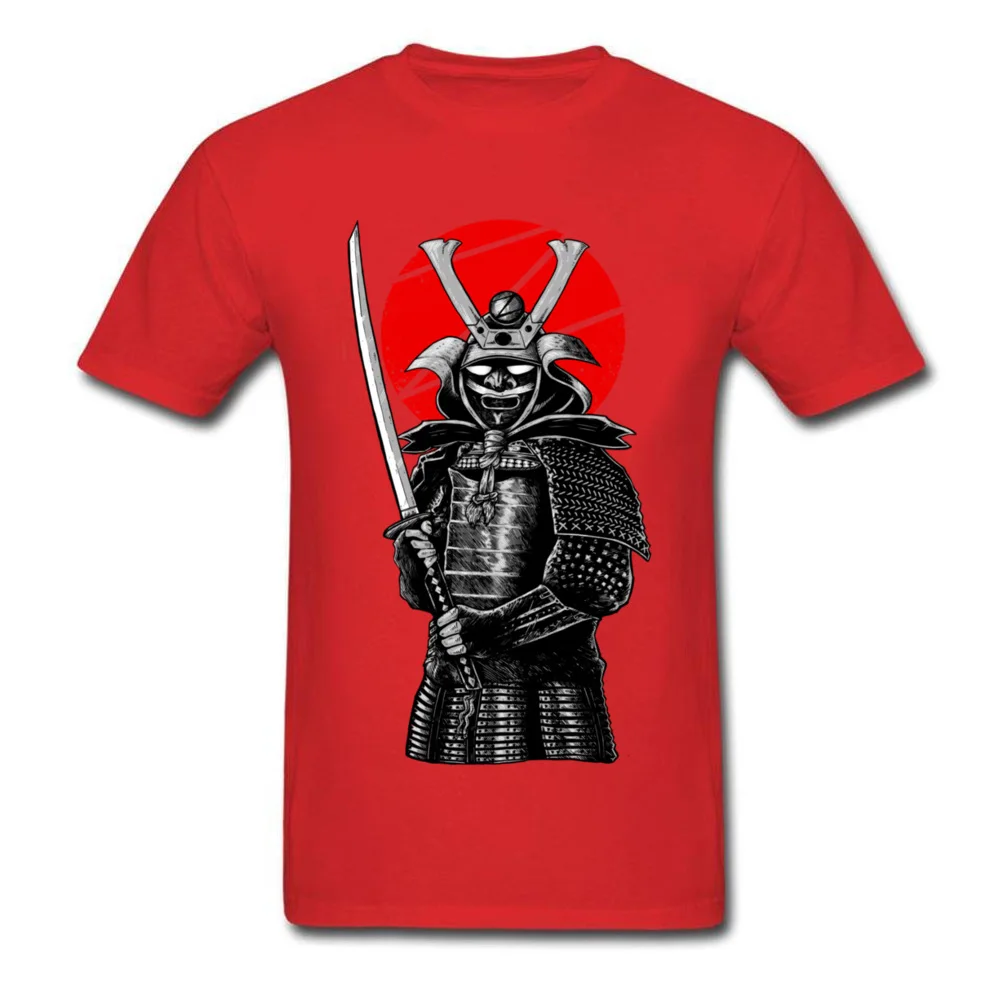 red One yona Iron Samurai Predator Футболка мужская 3D футболка японский ниндзя крутые футболки для мужчин s персонализированная футболка онлайн - Цвет: red