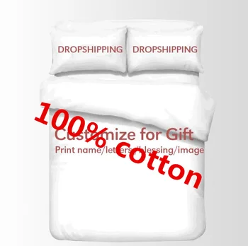 

F 100% cotton Customized 3D Digital Printing Custom Bedding Set 2