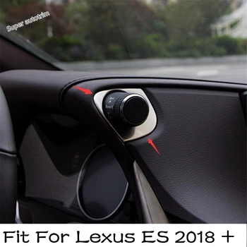 

Lapetus Car Driving Model Adjustment Knob Cover Accessories Interior Trim 2 Pcs Fit For Lexus ES 2018 2019 2020 Stainless Steel