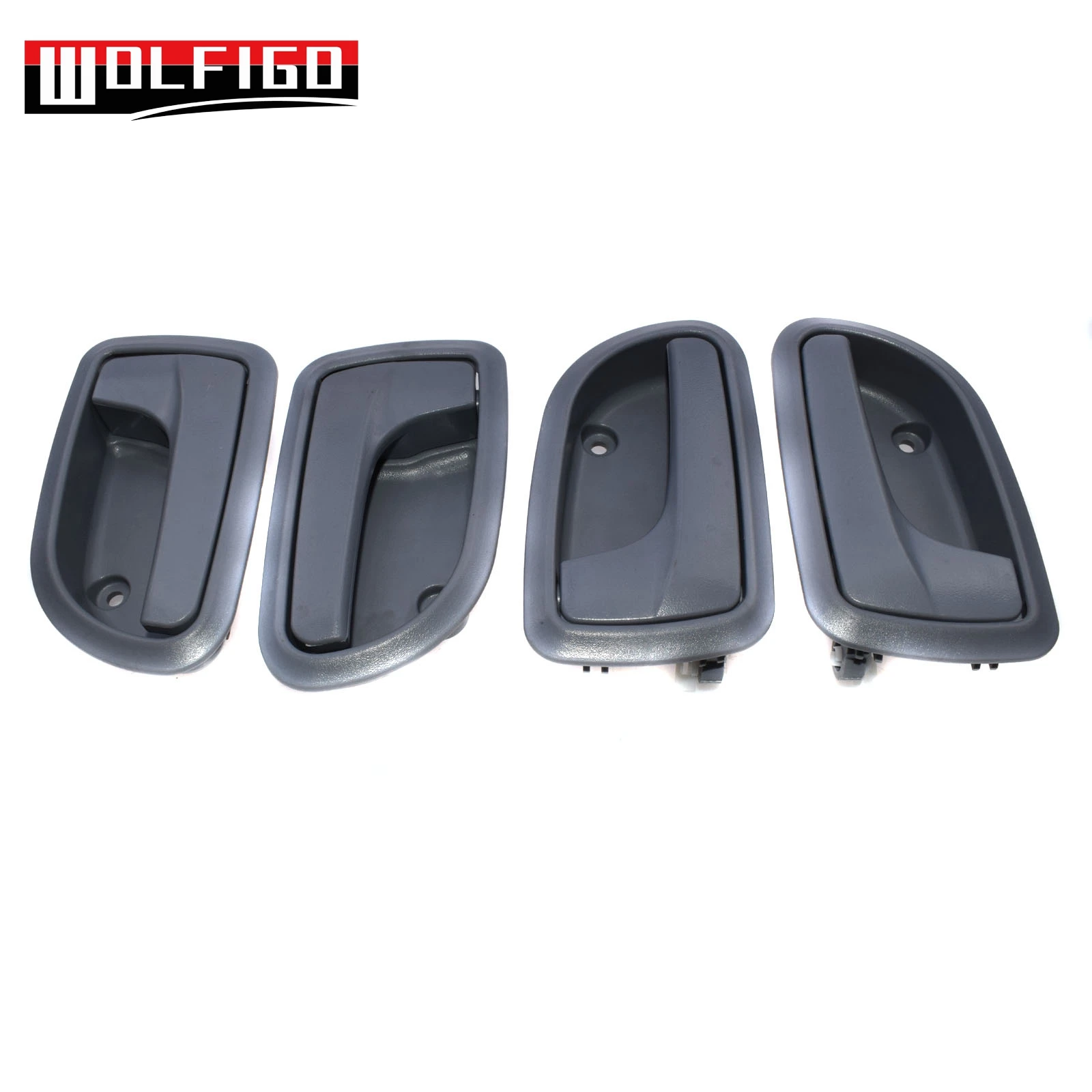 WOLFIGO 1/2/4 шт. левый и правый серый интерьер дверная ручка для Kia PICANTO УТРО евро звезда Naza Сурия 82610-07020 82610-07000