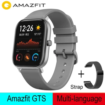 

Global Version NEW Amazfit GTS Smart Watch 5ATM Waterproof Swimming Smart Watch 14 Days Battery Life Music Control