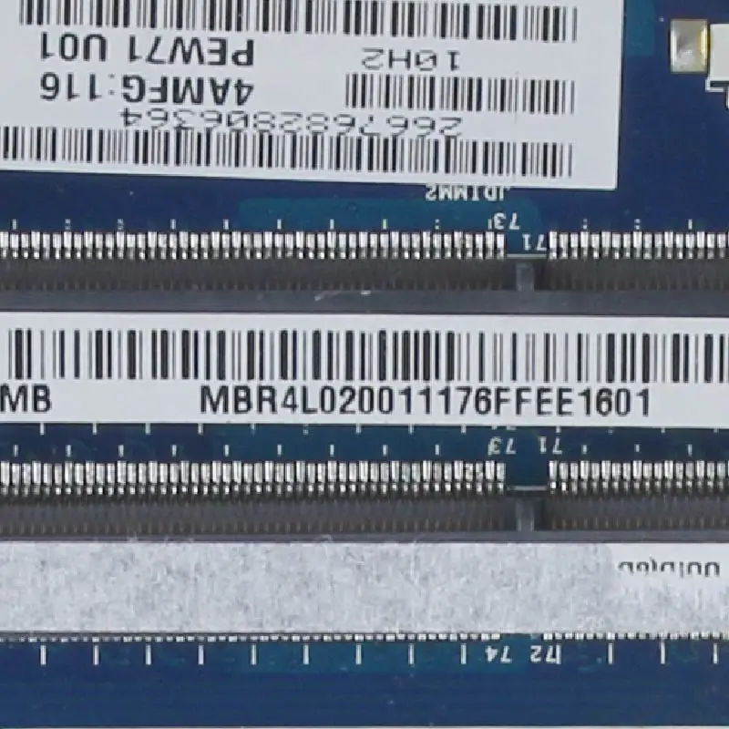 Placa-mãe do Portátil para Acer Aspire Notebook Mainboard La-6582p Hm55 Ddr3 Mbr4l0200 5733 - Imagem 4