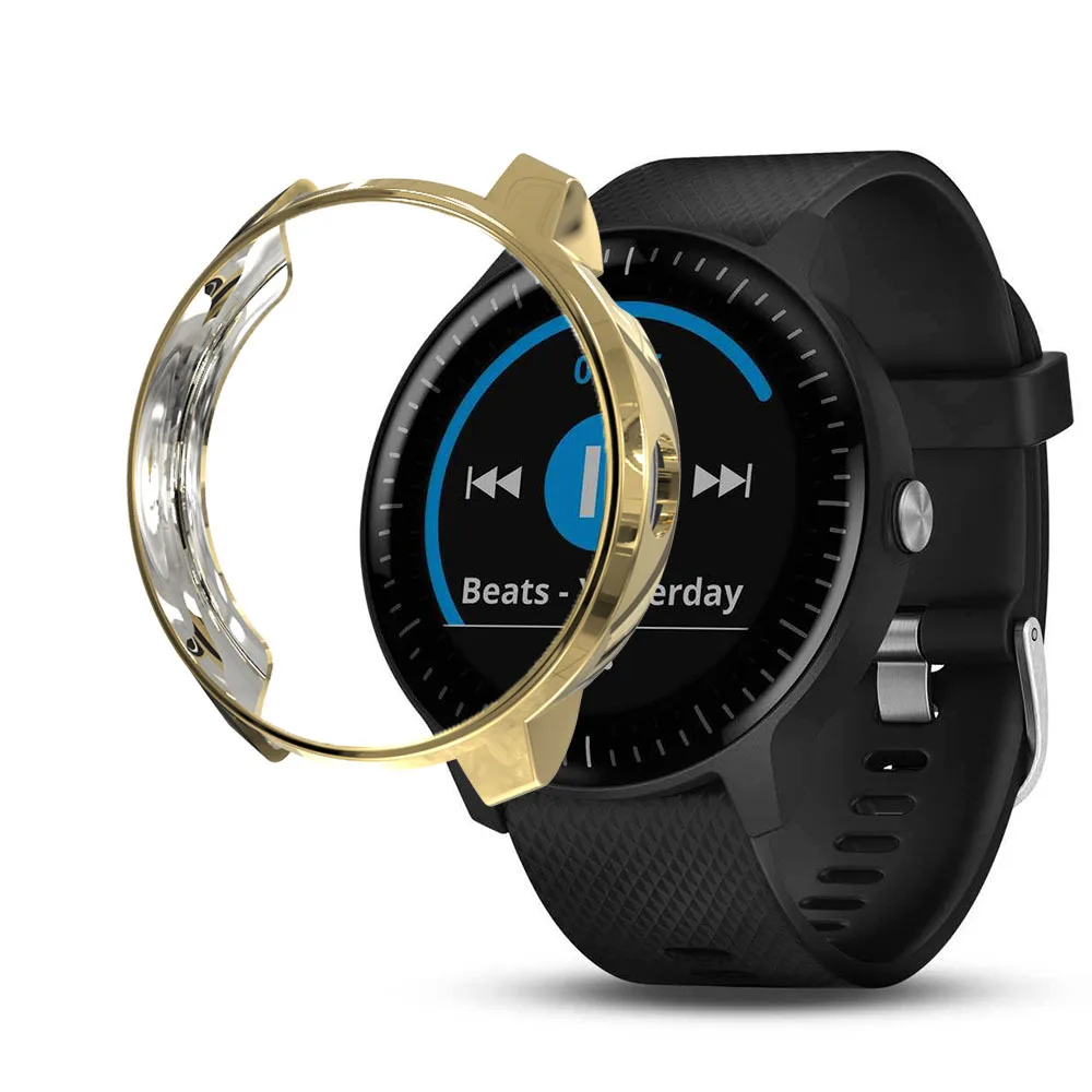 Силиконовый резиновый защитный чехол для Garmin Vivoactive 3, чехлы для часов Garmin Vivoactive3, музыкальная оболочка, чехол