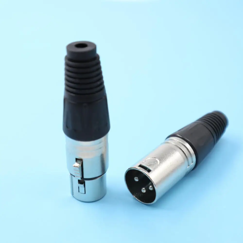 10 шт. качественный Соединительный Штепсель XLR 3pin Mic разъем Jack для NEUTRIK NC3MXX NC3FXX