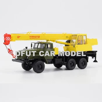 

1:43 Alloy Russian SSM URAL KS3574 crane truck Toy Sports Car Model Of Children's Car Original Authorized Authentic Kids Toys