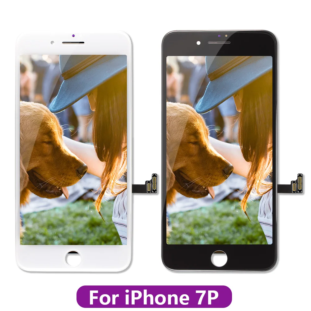 AAAAA белый/черный ЖК-дисплей для iPhone 7 6s Plus ЖК-дисплей для iPhone 5S, se 7plus мобильный телефон сенсорный экран дигитайзер Замена