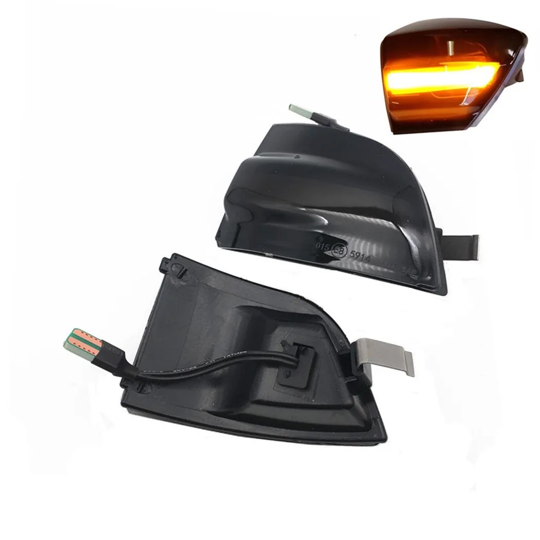 

2PCS LED Side Wing Rearview Mirror Indicator Blinker Repeater Dynamic Turn Signal Light For Ford Focus 2 MK2 2004-2008 C-MAX