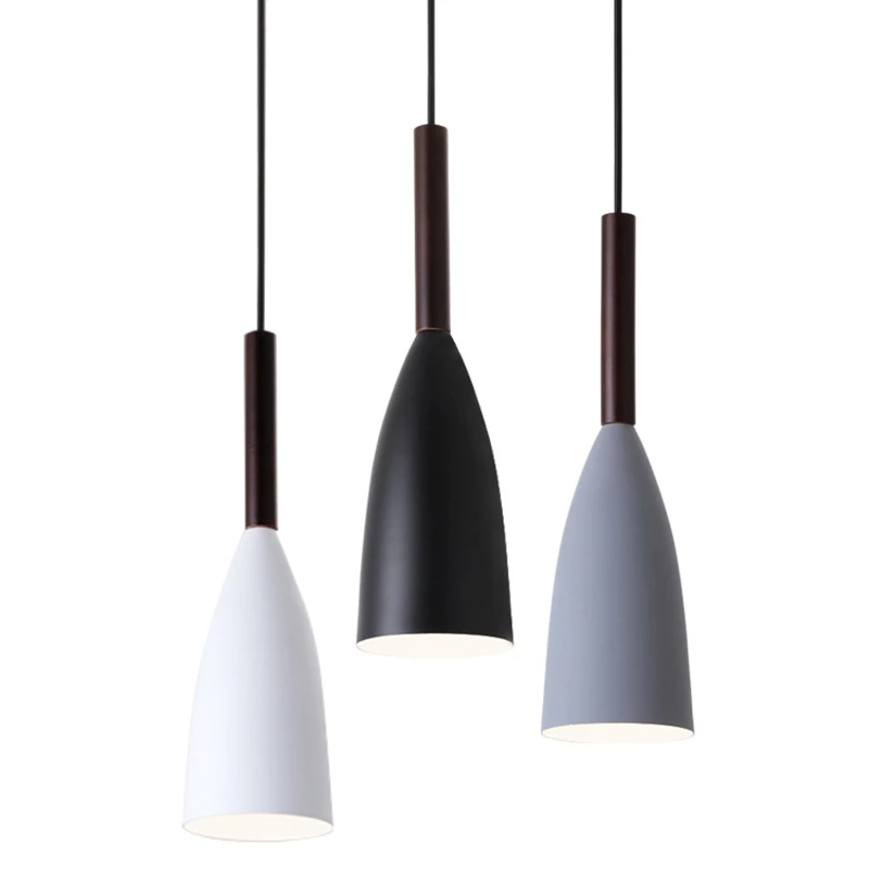 

New Nordic Minimalist Chandelier Chandelier Home Restaurant Decorative Lighting And Bar Display Spotlights Black+White+Gray