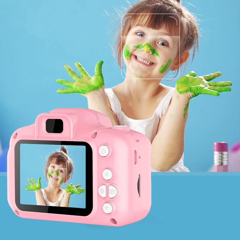 novedad Cámara de vídeo Digital HD para niños juguete con pantalla a Color de 2,0 pulgadas regalo 1080P 20 millones de píxeles novedad Cámara de vídeo Digital HD para niños juguete con pantalla a Color de 2,0 pulgadas regalo 1080P 20 millones de píxeles