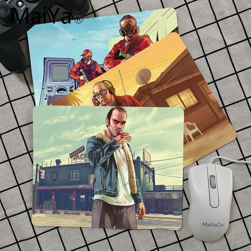 Высококачественный автомобильный коврик для мыши Maiya GTA5 Grand Theft игровые коврики