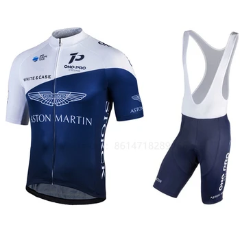 

2020 New one pro cycling jersey team Man summer Korte Mouw Sets Gel Pad Bib Shorts Ropa Ciclismo Maillot Mtb Road fietsen Kits