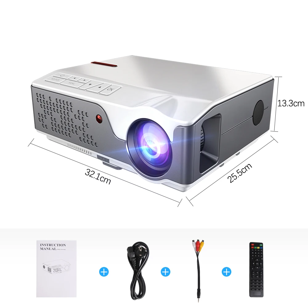 4k projector ThundeaL Full HD 1080P Projector TD96 TD96W Android WiFi LED Proyector Native 1920 x 1080P 3D Home Theater Smart Phone Beamer wall projector