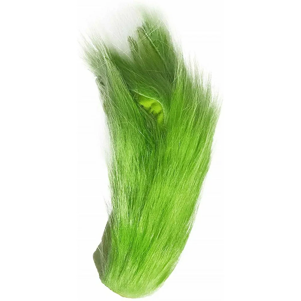 1 пара аксессуаров, Вечерние перчатки для костюмированной вечеринки из искусственной шерсти для детей и взрослых, веселые мягкие перчатки с изображением зеленого Монстра