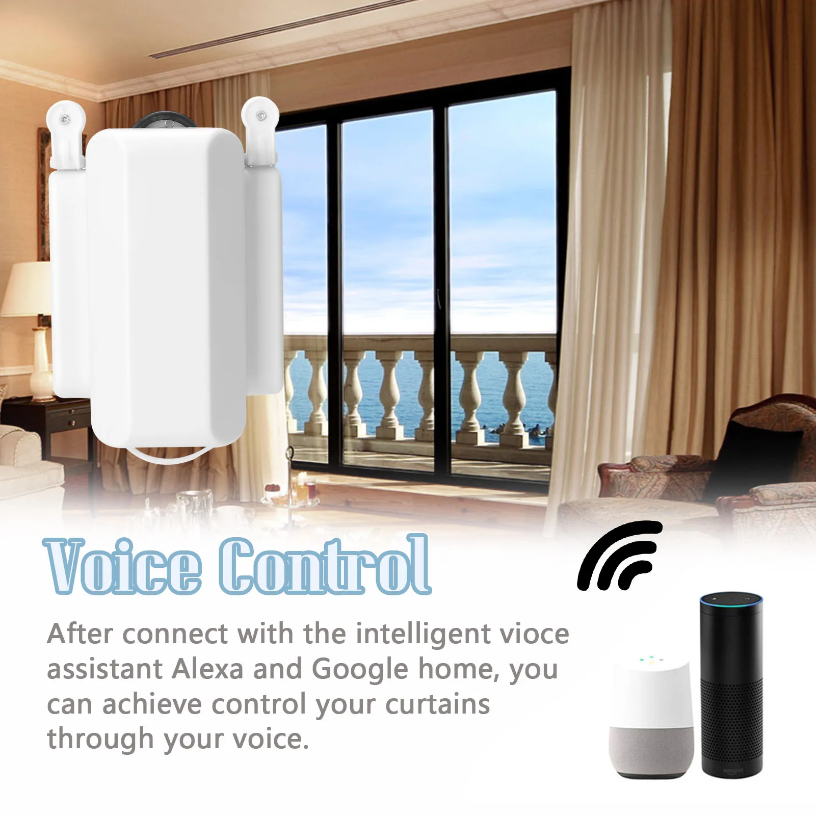 Smart Curtain Voice Control Switch