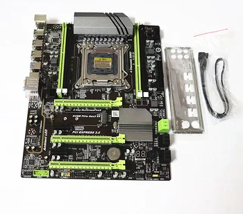 

X79T motherboard DDR3 LGA 2011 Processor computer channels gaming Support M.2 E5-2680V2 i7 SATA 3.0 USB 3.0 for Intel B75