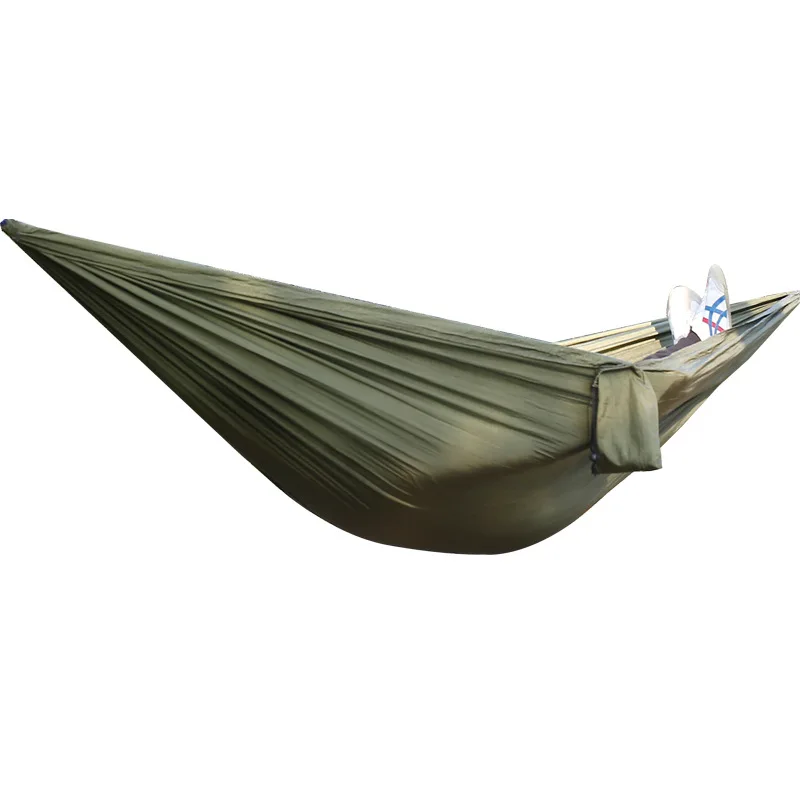 Travel Double Hammock Camping Parachute Hamak Survival Hamac Outdoor Furniture Leisure Sleeping Hamaca 270x140cm/106.3x55.1in