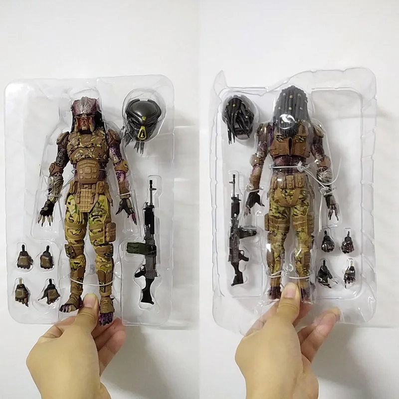 20 см оригинальные NECA AVP Aliens Predator The Emissary Фигурки Коллекционная модель