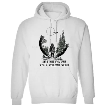 

Forest I Think To Myself What A Wonderful World Men Sport Mens Neutral (Womens) Winter Hoodies Sweatshirts Free Shipping