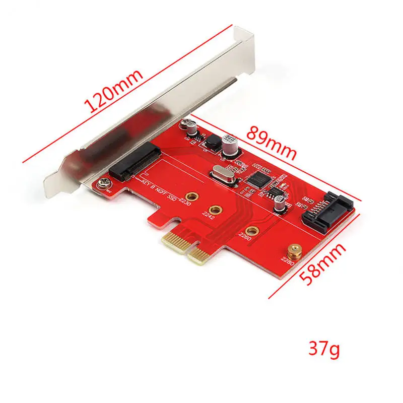 M.2 Pci-E Ssd на Pci-E 3,0X1 и M.2 Sata Ssd на Sata Iii адаптер